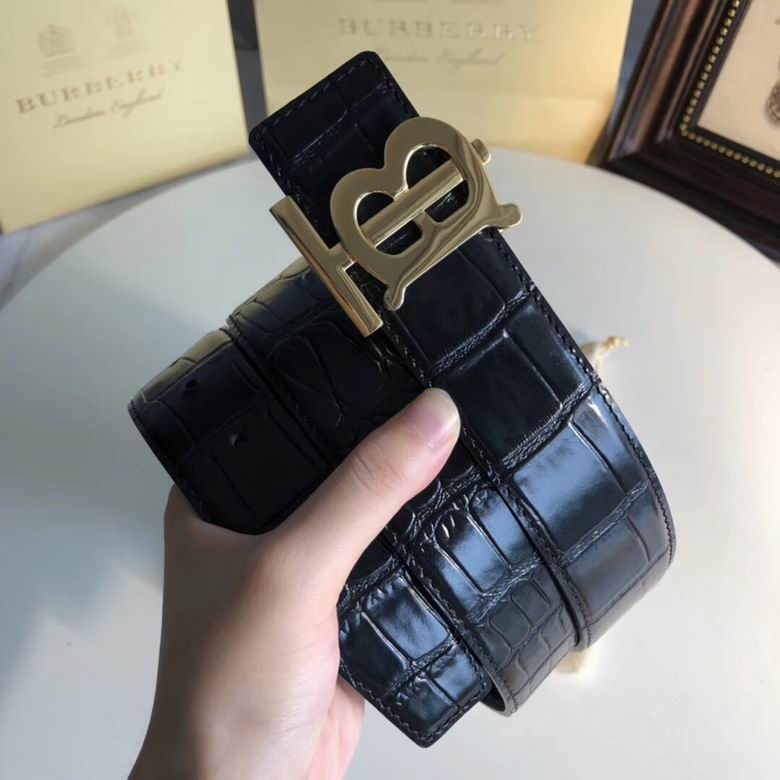 Burberry belt 38mmX95-125cm 7D04